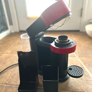 Nespresso Vertuo Next, Cherry Red - Coffee Maker